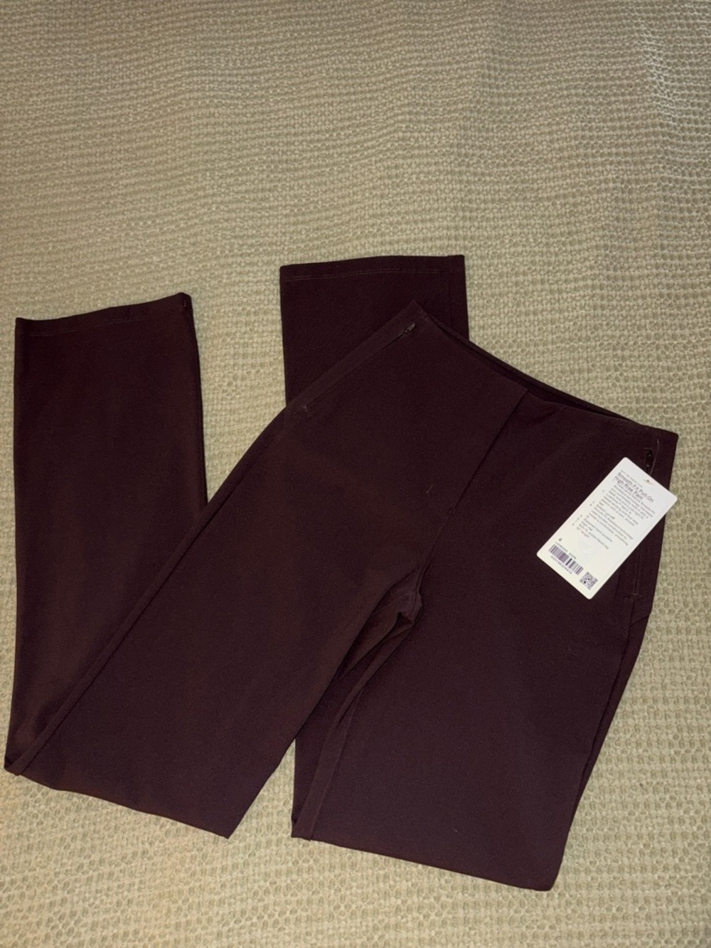 Lululemon smooth fit pull on high-rise pant